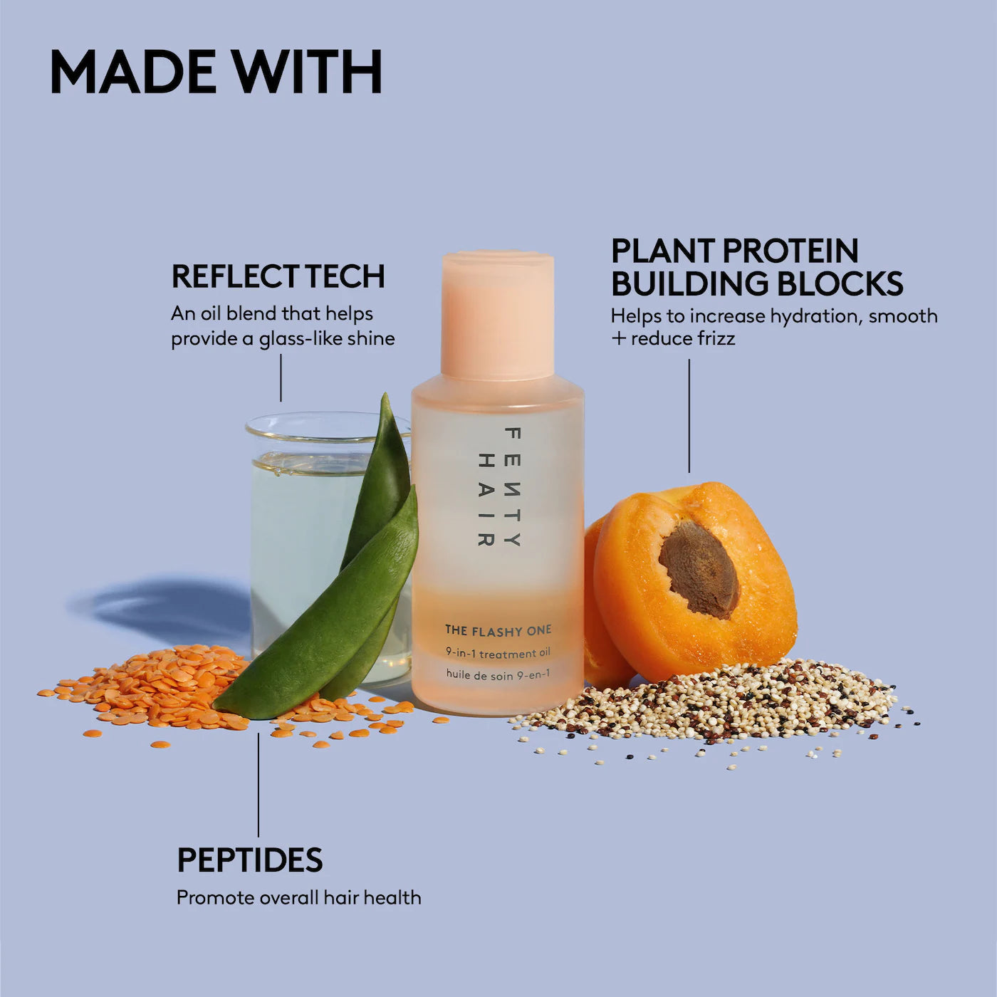 *PREORDEN: The Flashy One 9-in-1 Hair Oil - Fenty Beauty by Rihanna / Aceite para el cabello