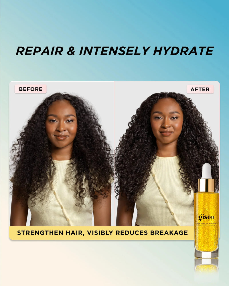 Hair Repair & Intense Hydration Duo - Gisou / Set 2 pzas cabello hidratado ED. LIMITADA