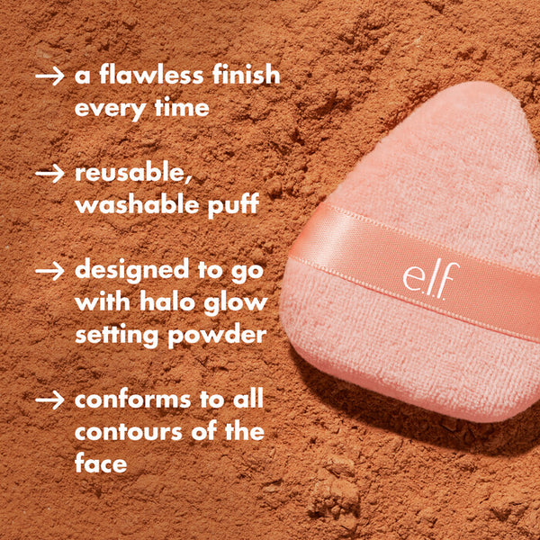 Halo Glow Powder Puff - elf / Esponja para polvo