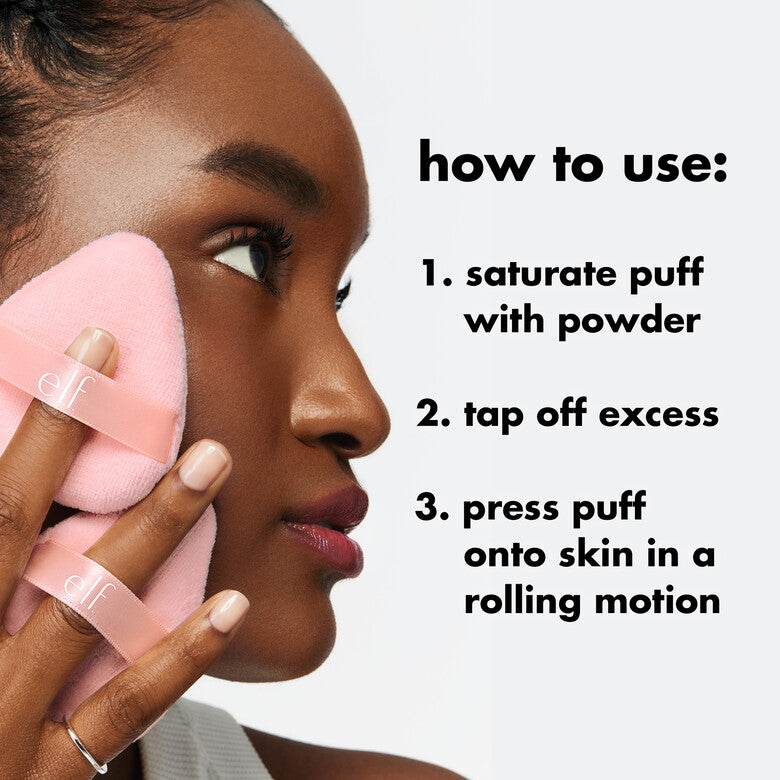 Halo Glow Powder Puff - elf / Esponja para polvo