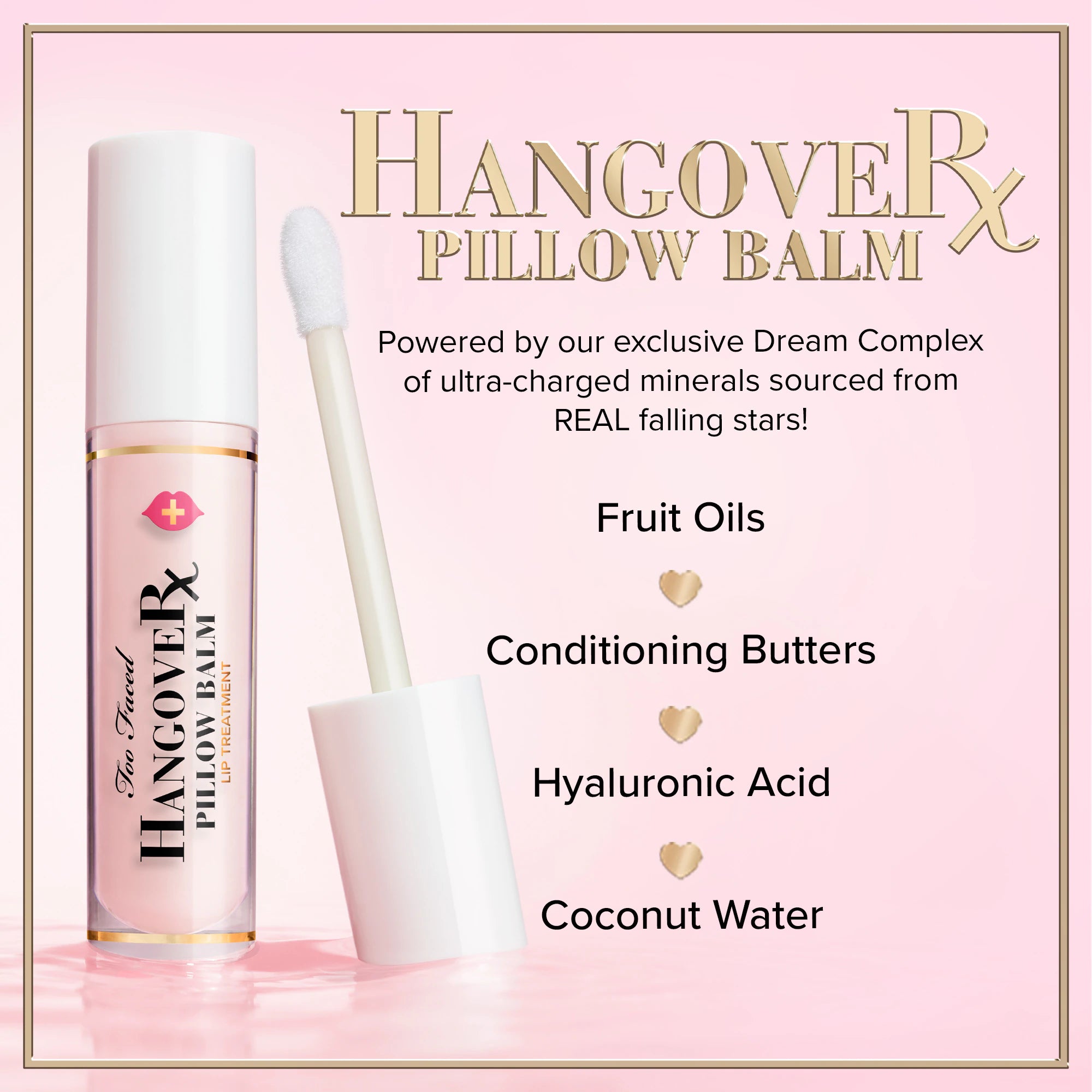 Hangover Pillow Balm Ultra-Hydrating Lip Balm WATERMELON KISS - Too Faced / Bálsamo hidratante