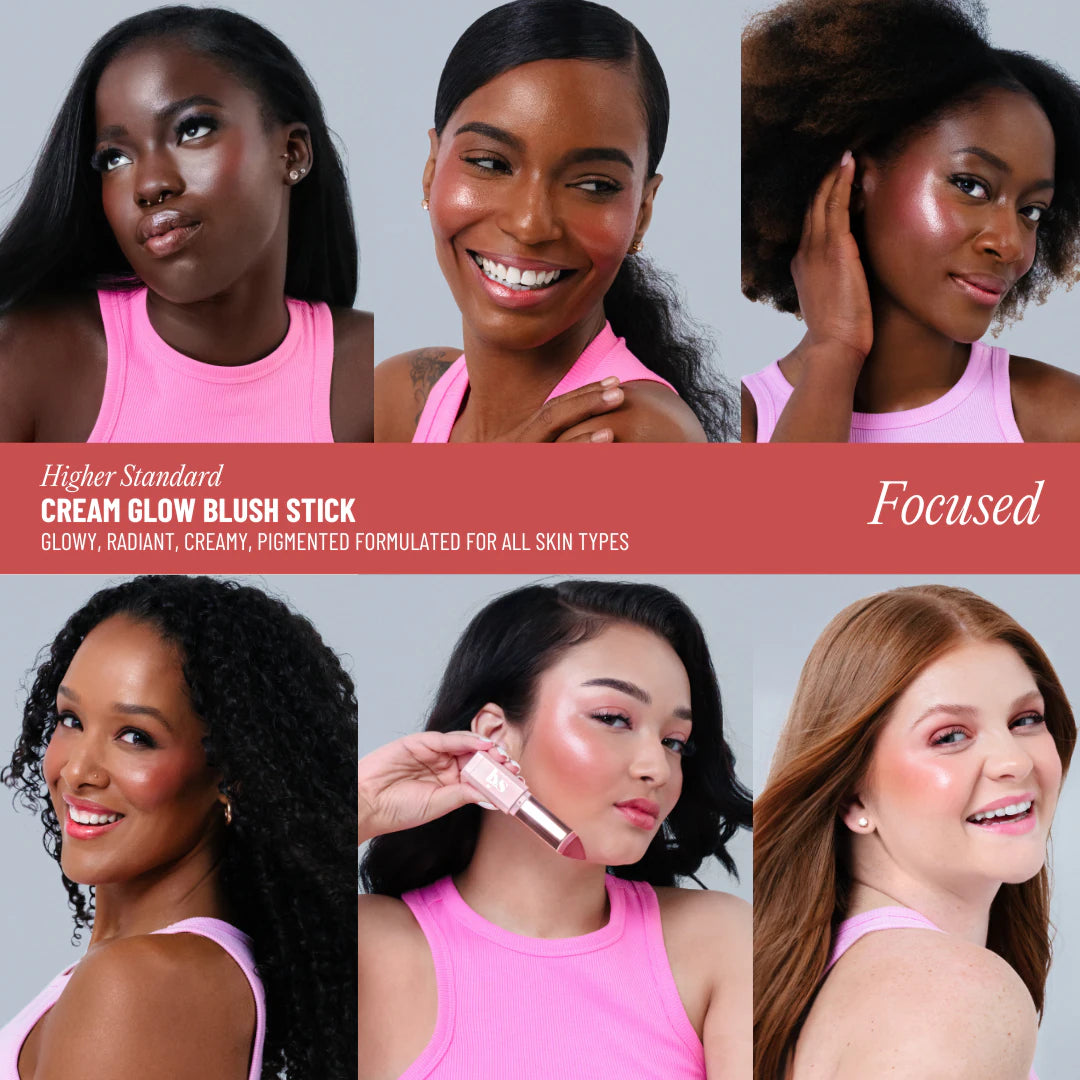 Higher Standard Cream Glow Blush Sticks - LYS Beauty / Rubor en barra fácil de difuminar