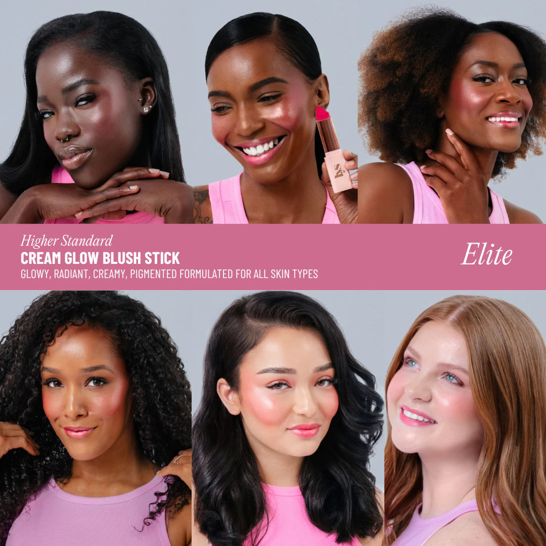 Higher Standard Cream Glow Blush Sticks - LYS Beauty / Rubor en barra fácil de difuminar