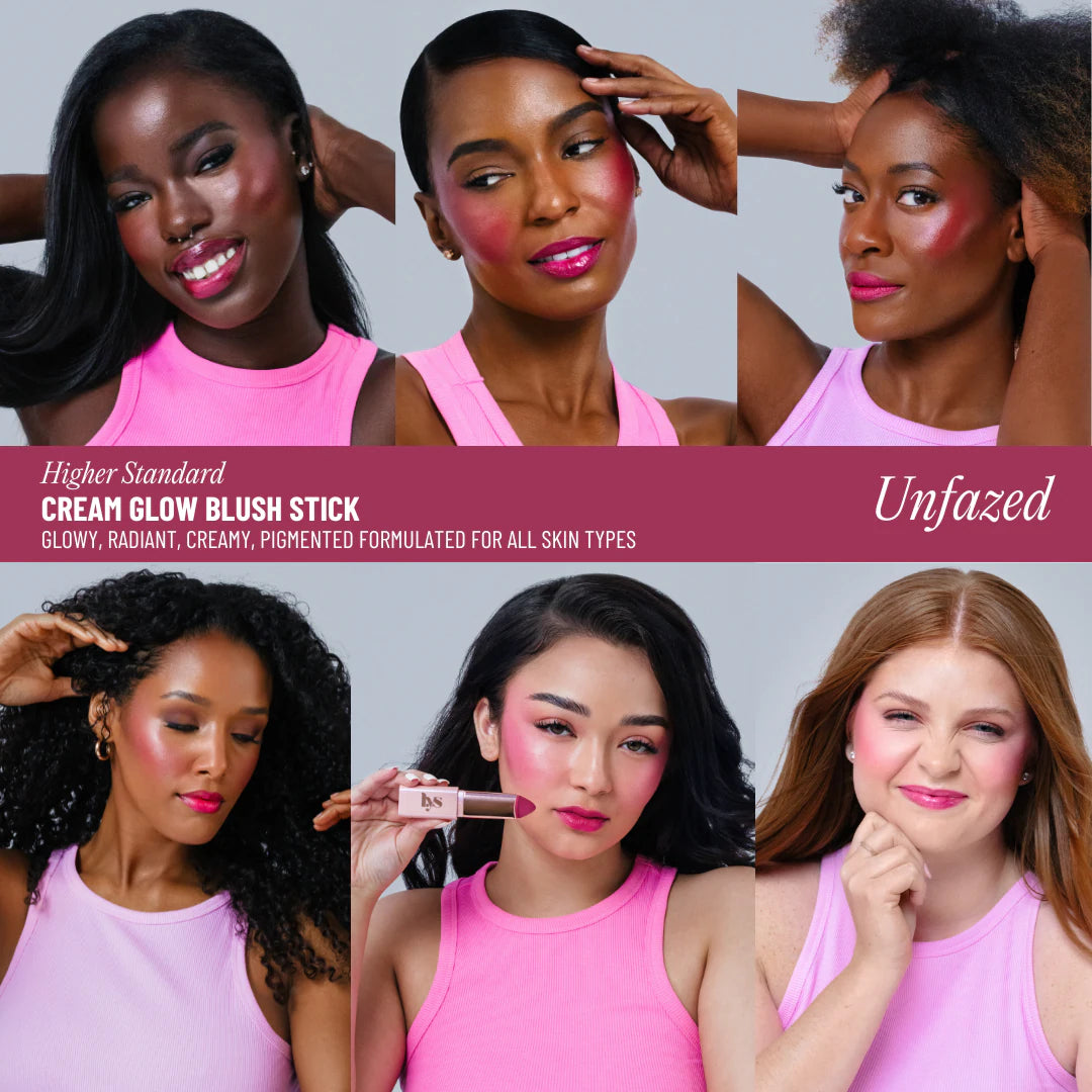Higher Standard Cream Glow Blush Sticks - LYS Beauty / Rubor en barra fácil de difuminar