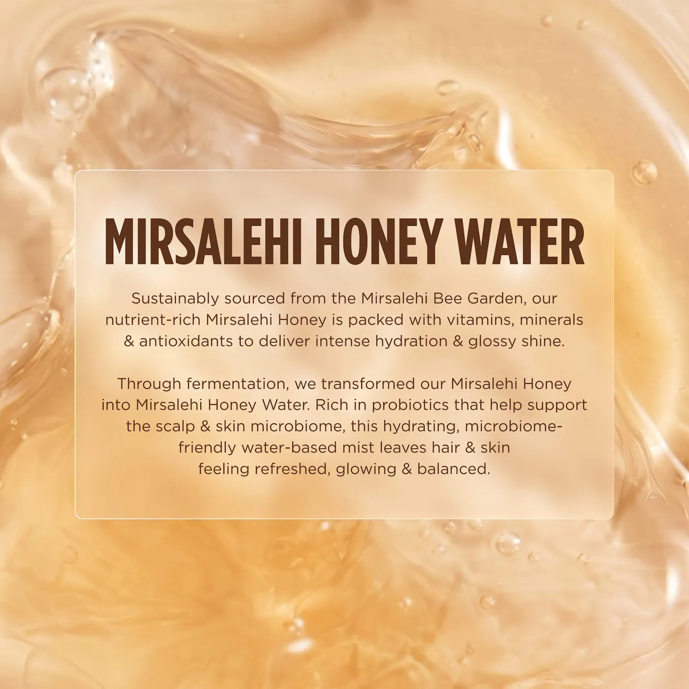 *PREORDEN: Honey Dewy Honey Infused Hair & Body Mist - Gisou / Fragancia para cuerpo y cabello