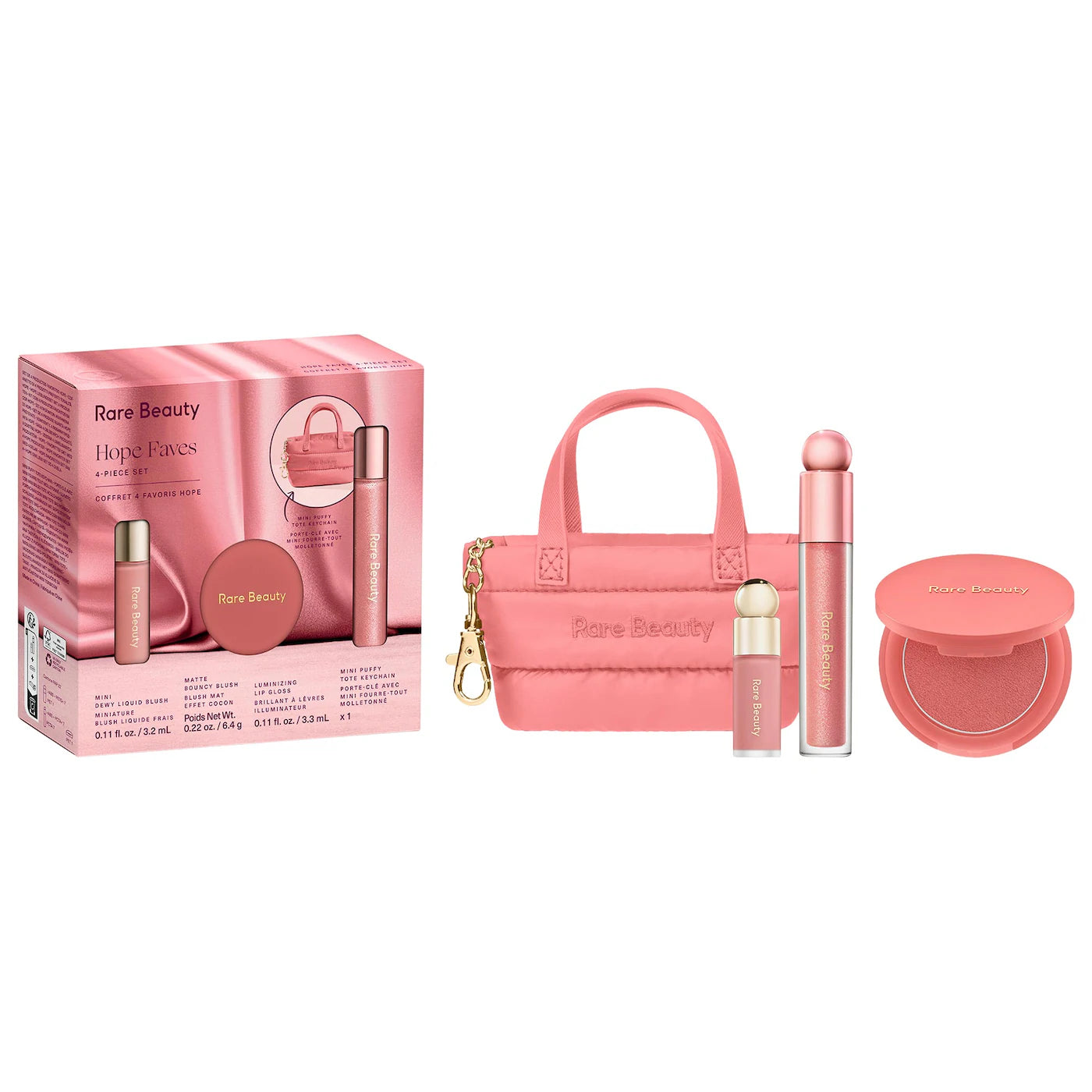 *PREORDEN: Hope Faves 4-Piece Makeup Gift Set - Rare Beauty by Selena Gomez / Set de maquillaje