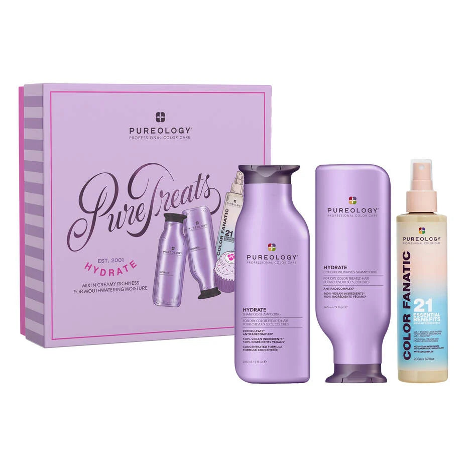 Hydrate Holiday Gift Set - Pureology / Set de 3 Pzs Hidratantes de cabello