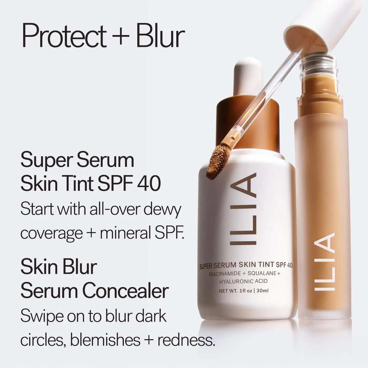 *PREORDEN: Skin Blur Serum Concealer with 12-Hour Wear - ILIA / Corrector no comedogénico