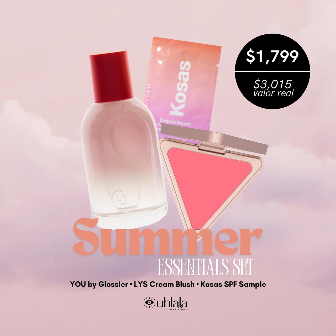 Summer Essentials Set - Sephora Favorites / Set 3 pzas perfume, rubor y spf