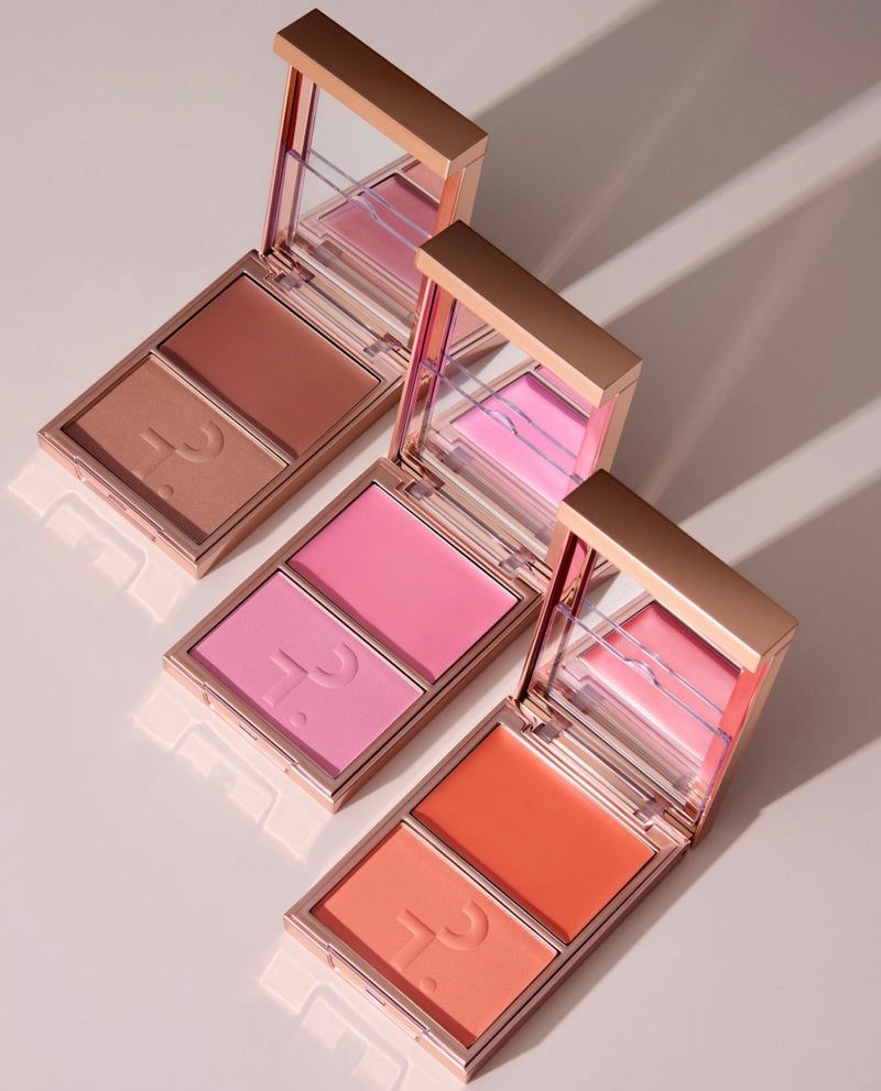 Major Headlines Double Take Creme & Powder Blush - Patrick Ta / Rubor en Crema y Polvo