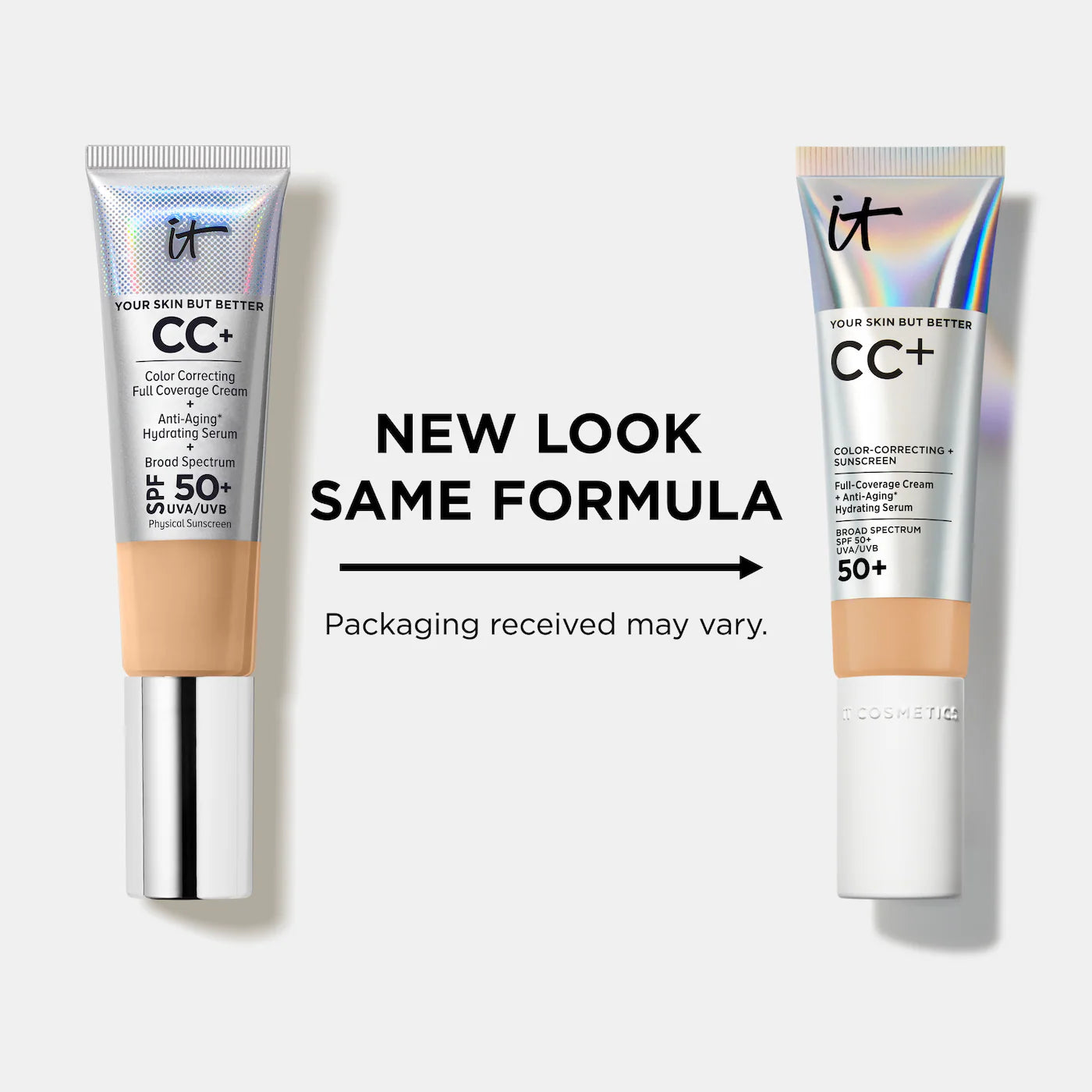 *PREORDEN: CC+ Cream Full Coverage Color Correcting Foundation with SPF 50+ - IT Cosmetics / Base de maquillaje con SPF