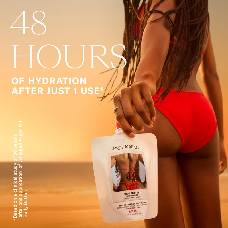 *PREORDEN: Golden Hour (Amber, White Musk) - Josie Maran / Hidratante corporal