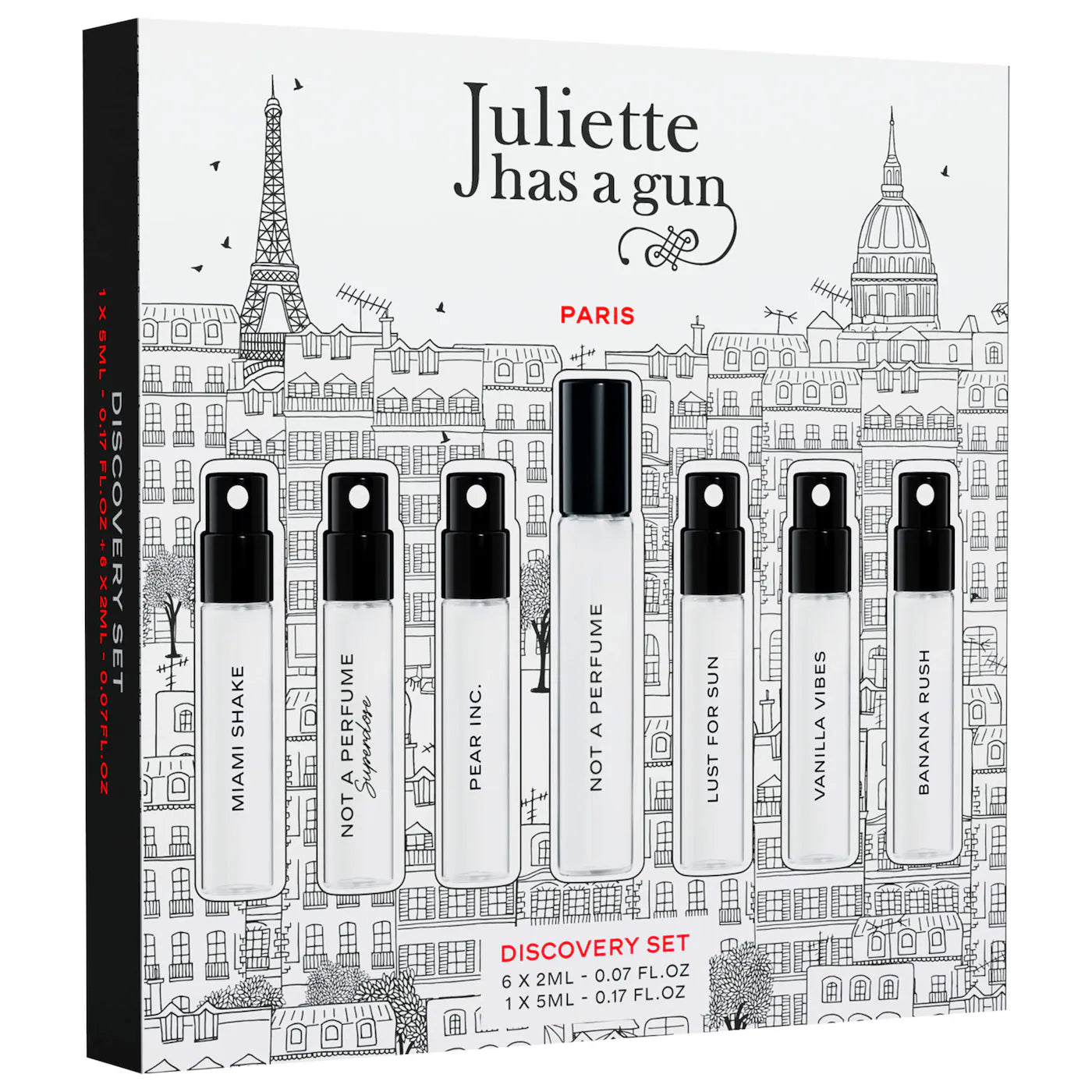 *PREORDEN: Bestselling Discovery Set -Juliette Has a Gun / Set de muestras 7 piezas