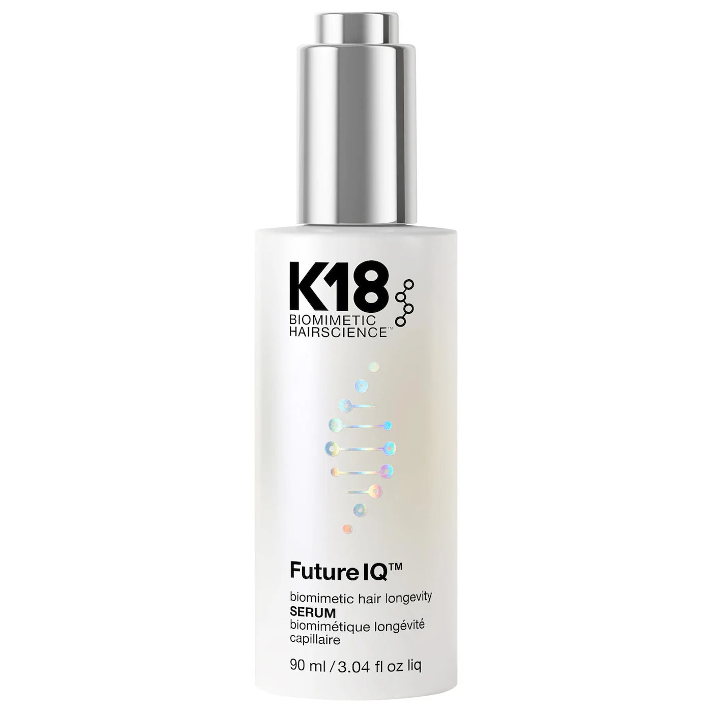 *PREORDEN: FutureIQ™ Hair Longevity Serum for Graying, Thinning, & Scalp Aging - K18 Biomimetic Hairscience / Sérum Nocturno para Canas y Caída del Cabello