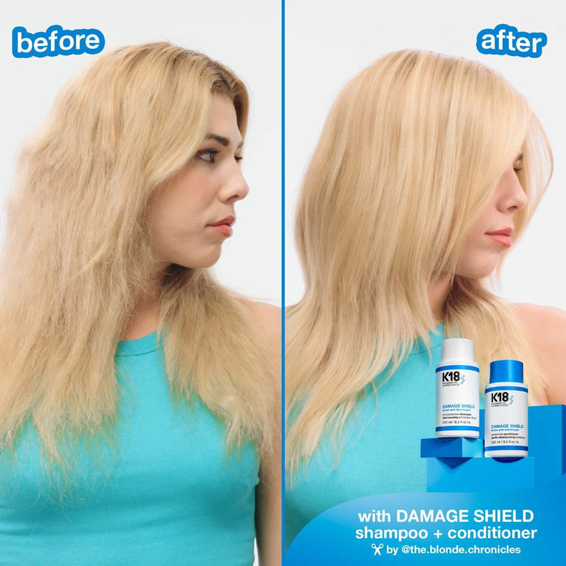 *PREORDEN: DAMAGE SHIELD Protective Conditioner 250mL - K18 Biomimetic Hairscience / Acondicionador para el color