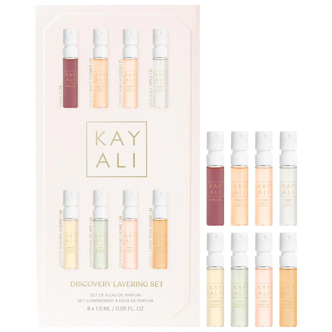 Discovery Perfume Layering Set - Kayali / Set de muestras perfumes