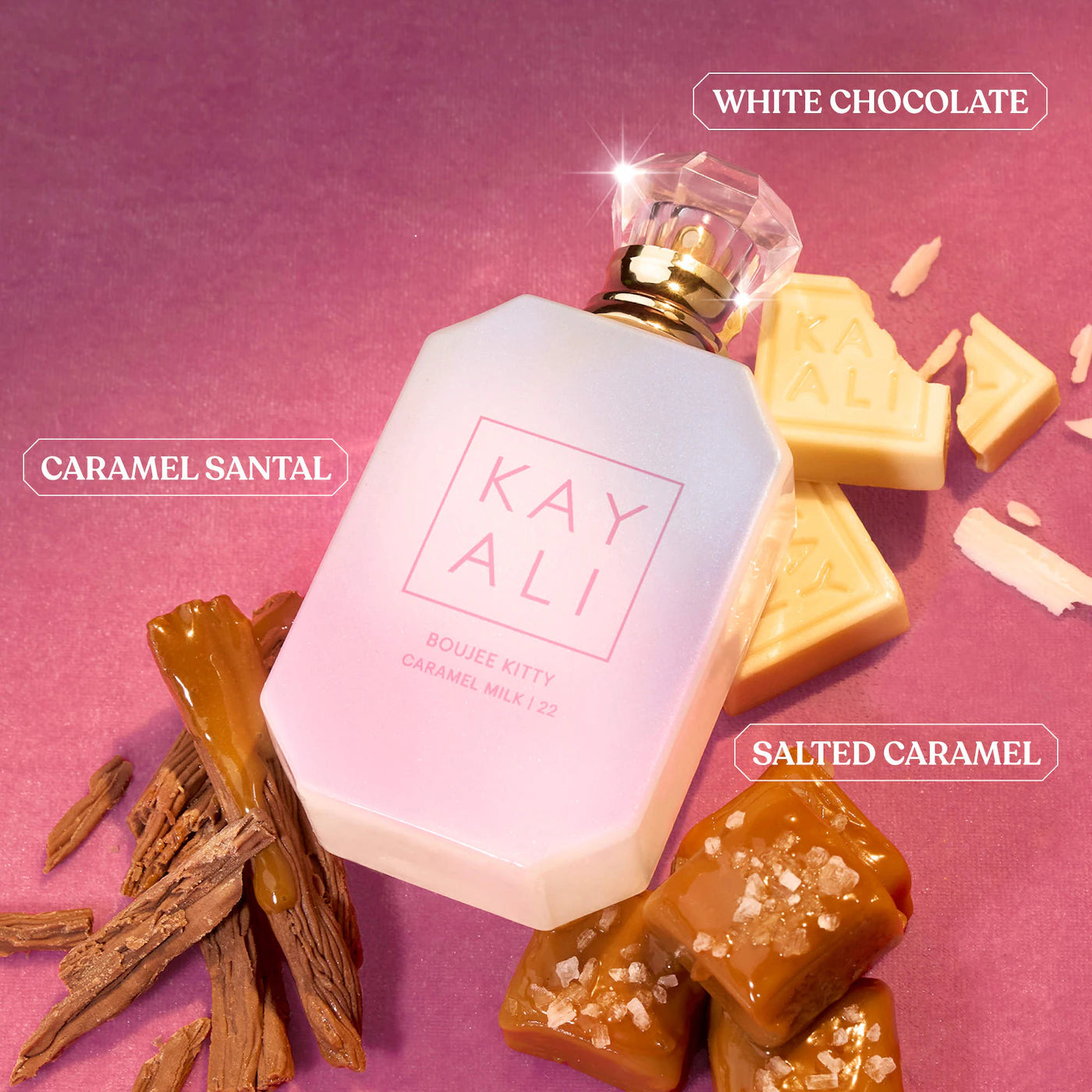 *PREORDEN: BOUJEE KITTY CARAMEL MILK 22 Eau de Parfum Travel Spray - KAYALI