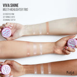 *PREORDEN: Viva Shine Bento Highlighter + Eyeshadow Palette - Kaja / Iluminador y sombras