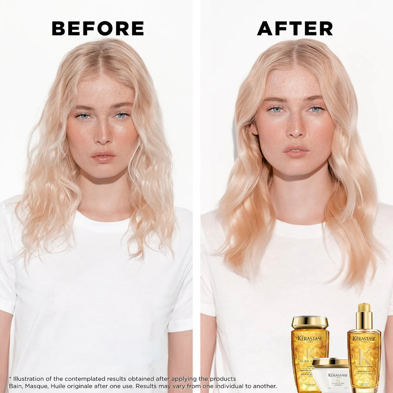 *PREORDEN: Elixir Ultime Hydrating Hair Oil Serum - Kérastase /  Aceite nutritivo para fuerza, hidratación y brillo del cabello