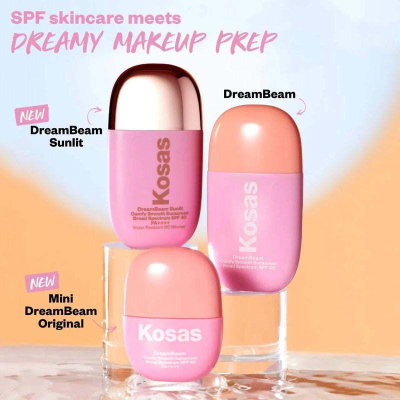 *PREORDEN: DreamBeam Moisturizing Mineral Sunscreen SPF 40 with Ceramides and Peptides - Kosas / Protector solar