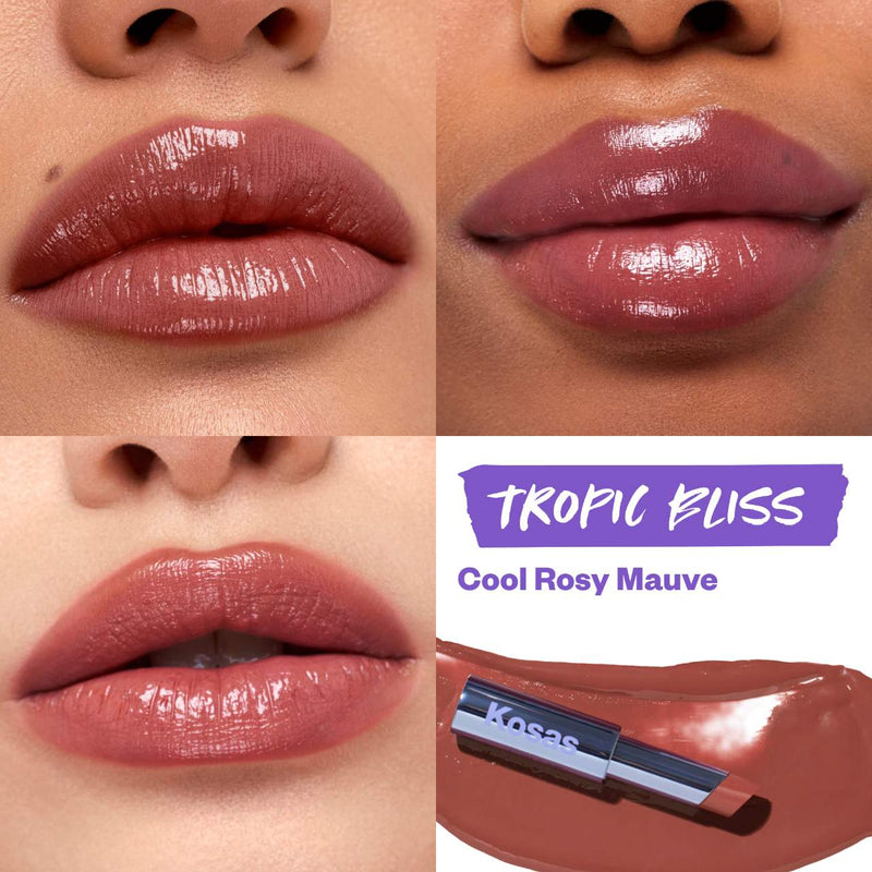 Plump & Juicy Lips Trio - Kosas / Set 3 pzas para labios