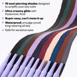 *PREORDEN: Soulgazer Intensifying Waterproof Gel Eyeliner - Kosas / Lápiz para ojos a prueba de agua