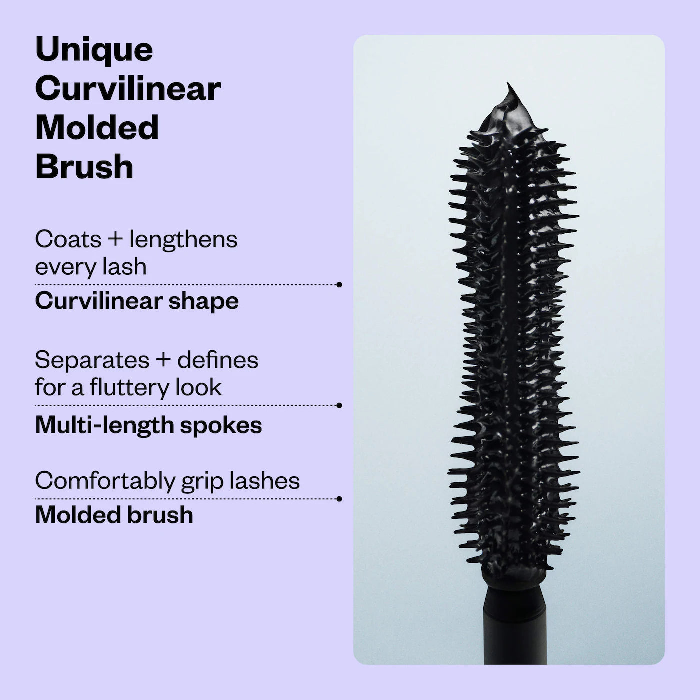 Soulgazer Lengthening Mascara + Lash Serum in 1 for Sensitive Eyes - Kosas / Máscara de pestañas