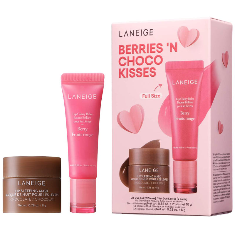 *PREORDEN: Berries 'N Choco Kisses Set - Laneige / Set 2 pzas para labios