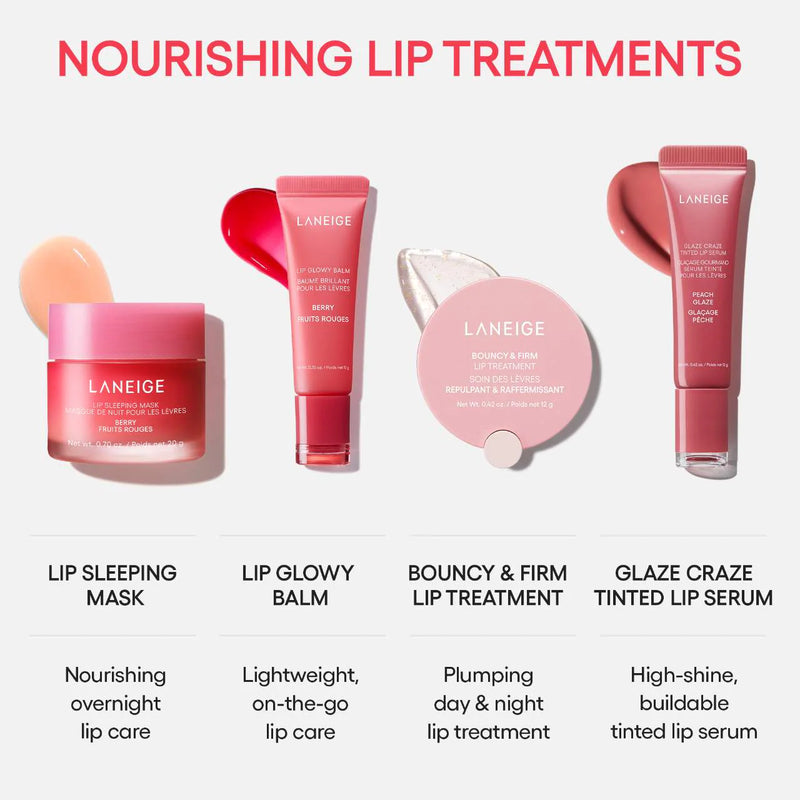 *PREORDEN: Glaze Craze Tinted Polypeptide Lip Serum - Laneige / bálsamo labial hidratante coreano