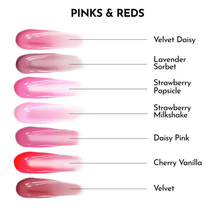*PREORDEN: Mini Forget The Filler Lip Plumper Duo with Velvet + Strawberry Popsicle - LAWLESS / Set de mini gloss