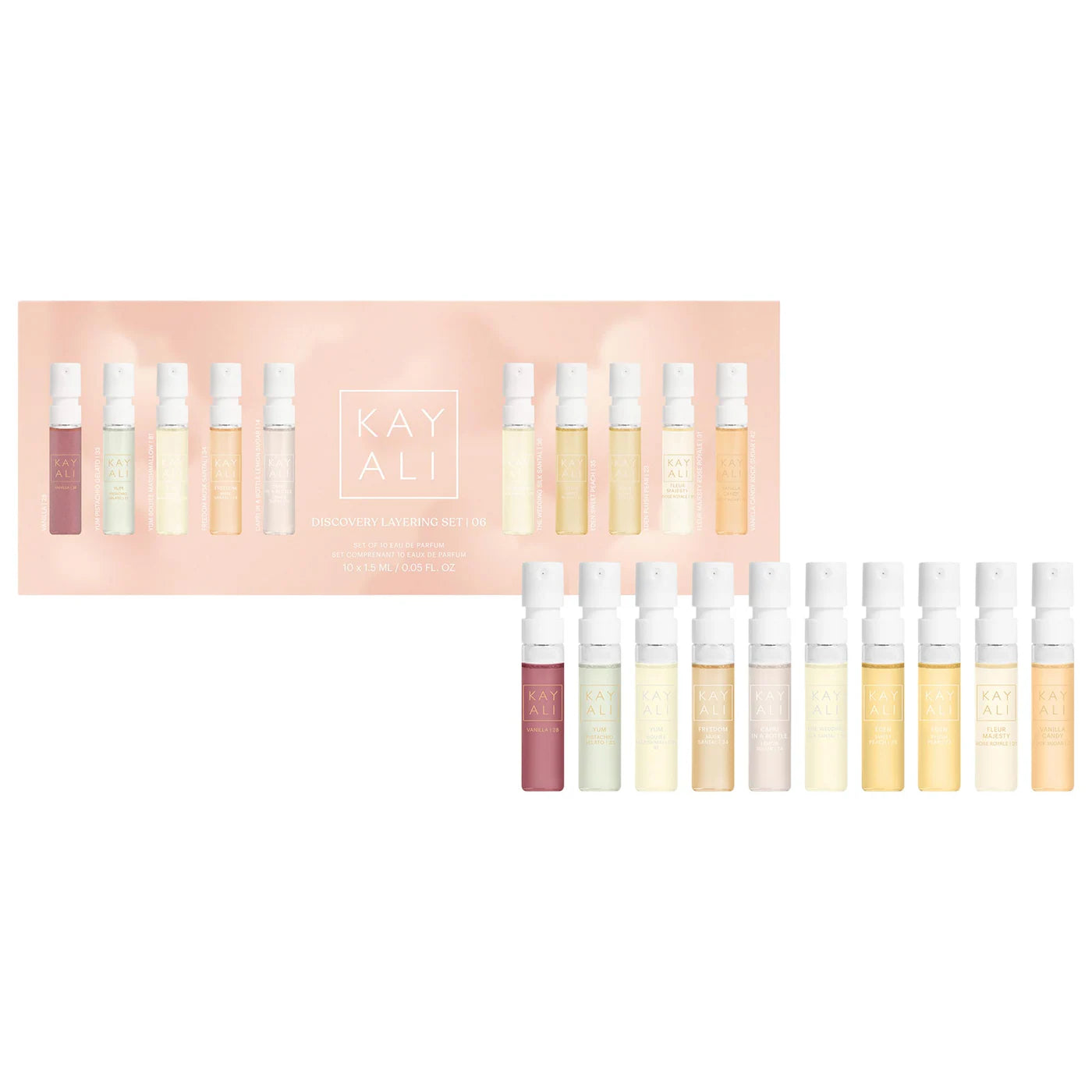 *PREORDEN: Discovery Perfume Layering Set - Kayali / Set de muestras perfumes