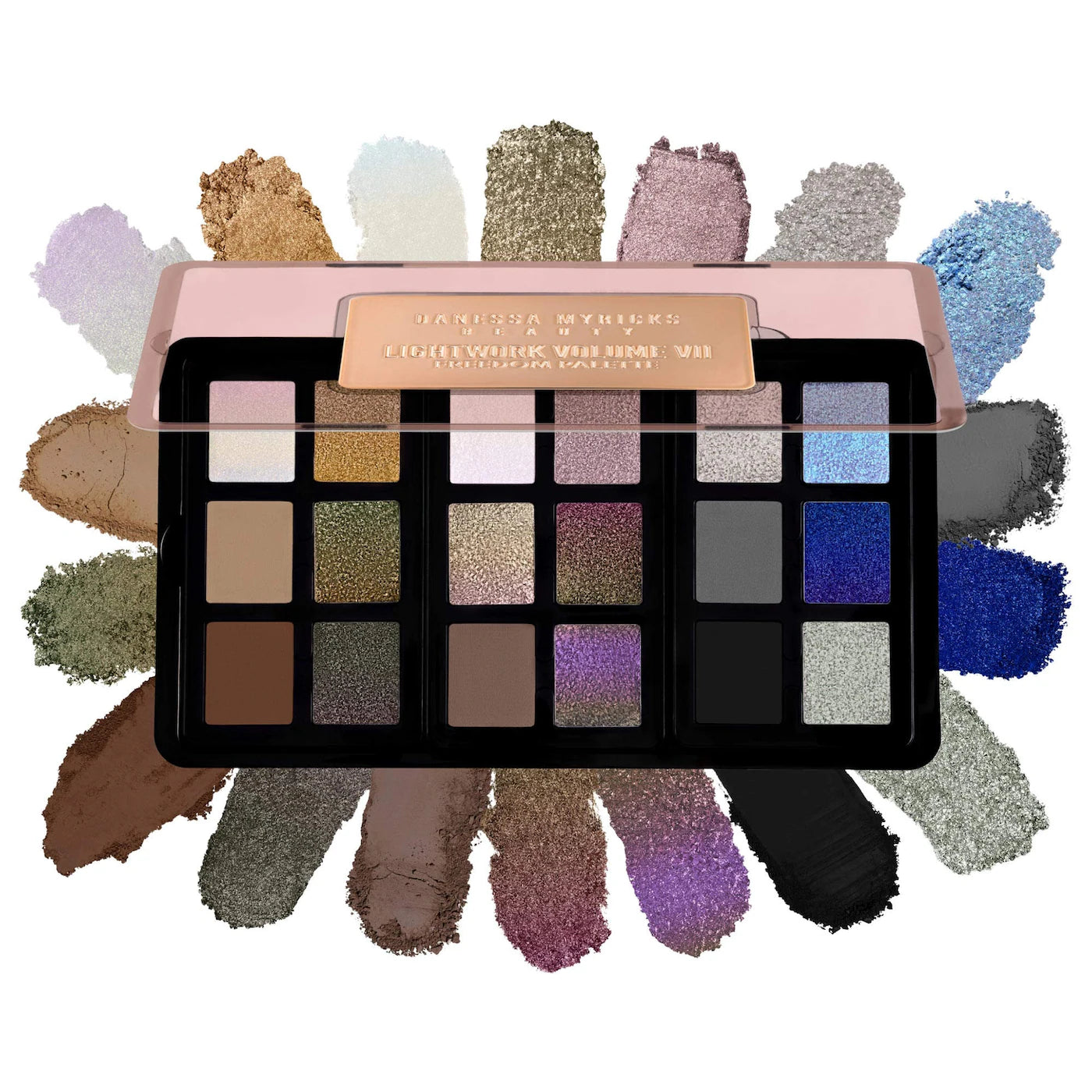 *PREORDEN: LIGHTWORK VII The Freedom Makeup Palette: Magnetic, Customizable, Stackable Palette with Illuminating Pigments for Eyes, Face & Lips - Danessa Myricks Beauty / Paleta multiuso para rostro completo (Copia)