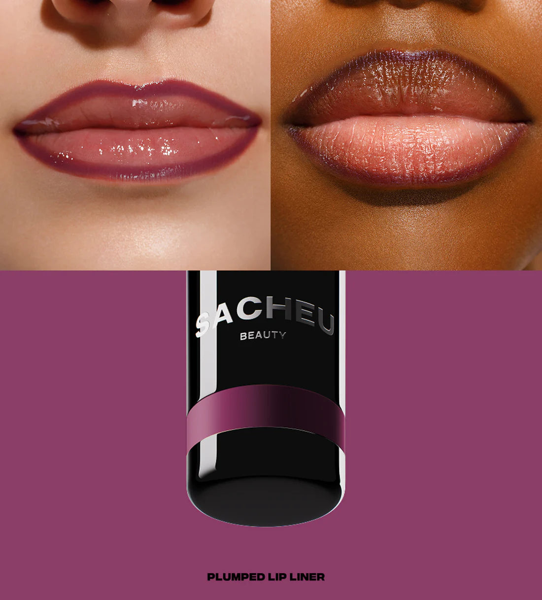 LIP LINER STAY-N® -  SACHEU  / delineador de labios peel off, larga duración