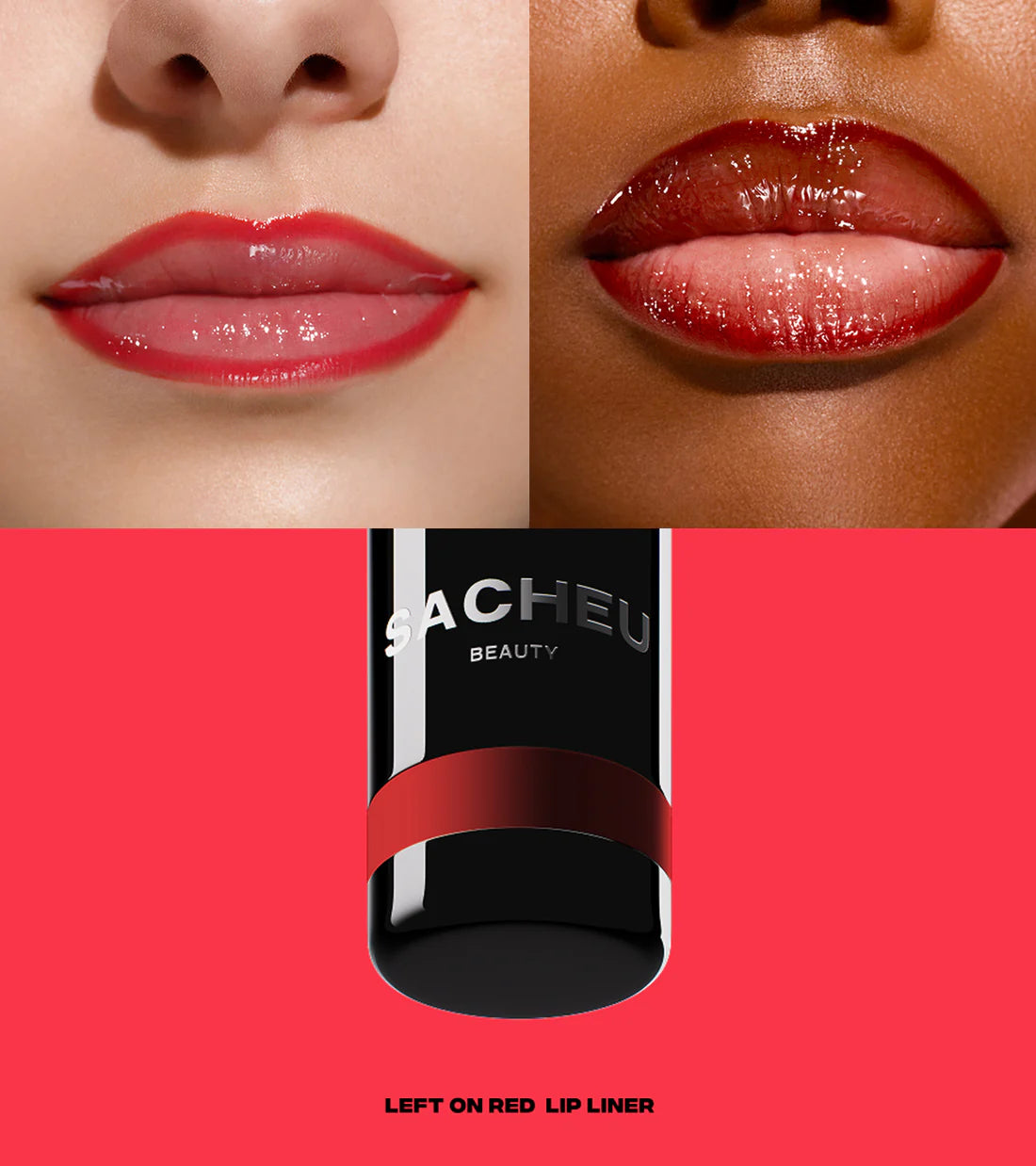 LIP LINER STAY-N® -  SACHEU  / delineador de labios peel off, larga duración