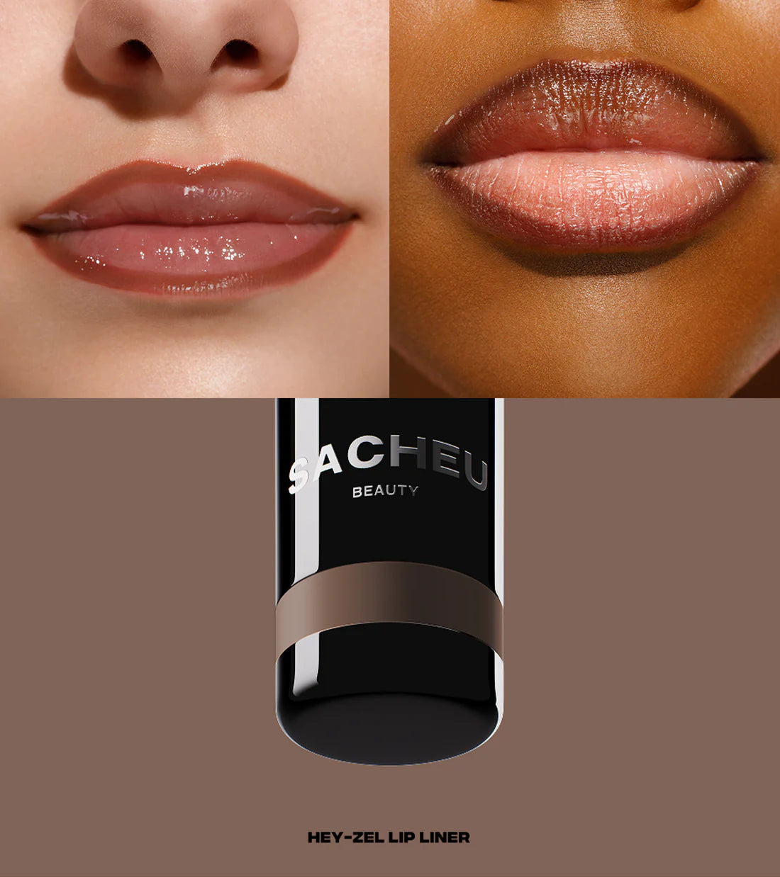 LIP LINER STAY-N® -  SACHEU  / delineador de labios peel off, larga duración