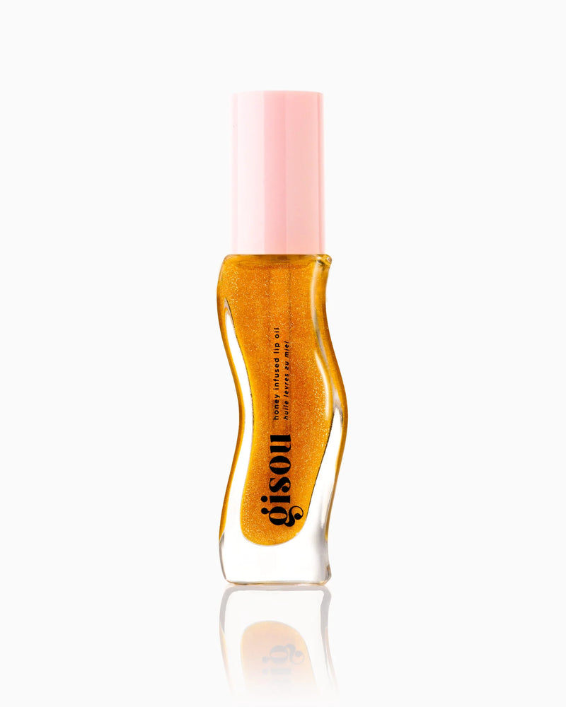 *PREORDEN: Lip Oil Golden Shimmer Glow - Gisou / Tratamiento nutritivo de labios con brillo