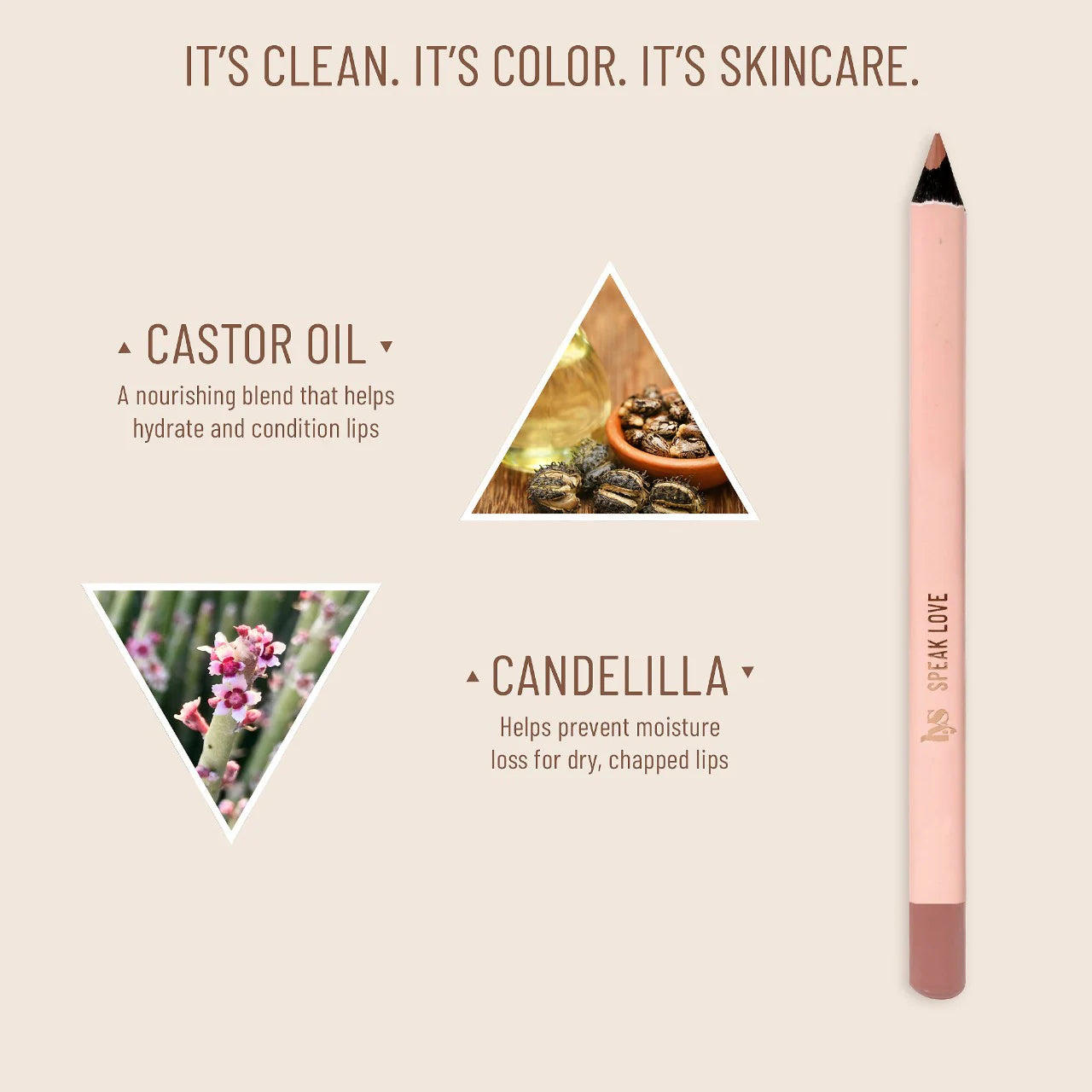 *PREORDEN: Speak Love Lip Liner Pencil - LYS Beauty / Delineador de labios