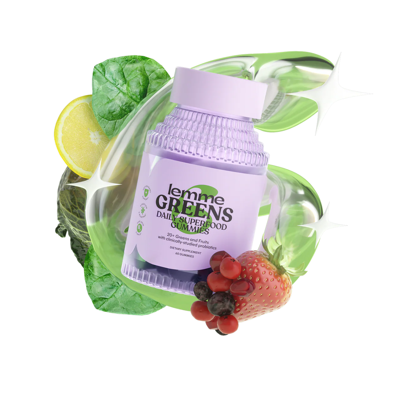 *PREORDEN: Greens Gummies - lemme / Gomitas con más de 20 vegetales