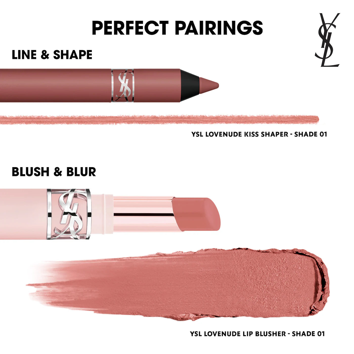 *PREORDEN: Lovenude Lip Blusher Soft Blurring Lip Color - Yves Saint Laurent / Labial