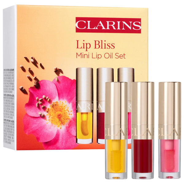 *PREORDEN: Lip Comfort Hydrating Oil Trio Set - Clarins / Set 3 pzas aceite nutritivo para labios