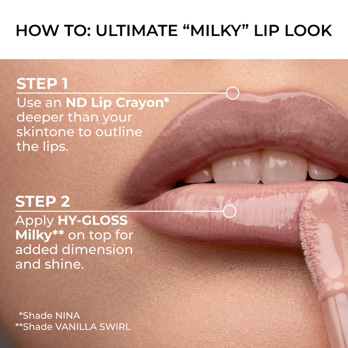*PREORDEN: HY-GLOSS Milky Tinted Lip Gloss Balm - NATASHA DENONA /