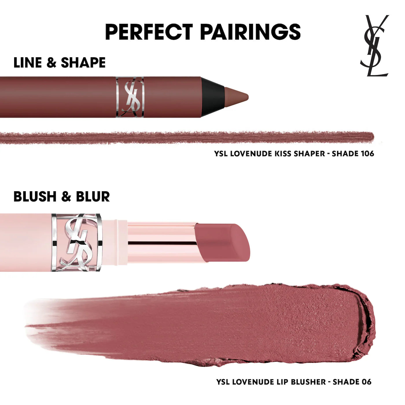 *PREORDEN: Lovenude Lip Blusher Soft Blurring Lip Color - Yves Saint Laurent / Labial