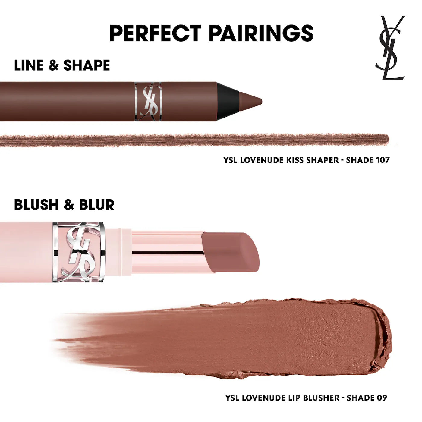 *PREORDEN: Lovenude Lip Blusher Soft Blurring Lip Color - Yves Saint Laurent / Labial