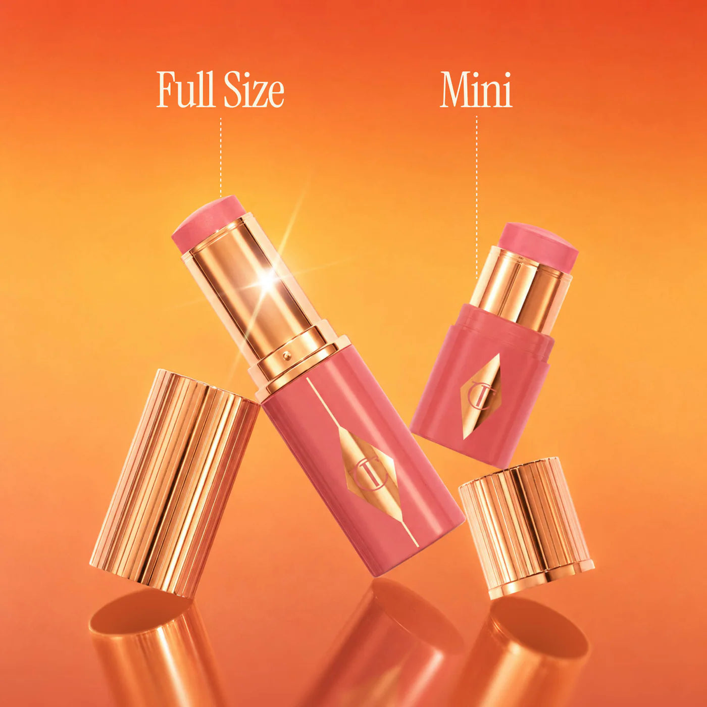 *PREORDEN: MINI Unreal Lip + Cheek Glow Blush Stick with Hyaluronic Acid -  Charlotte Tilbury / Rubor en Barra para Labios y Mejillas