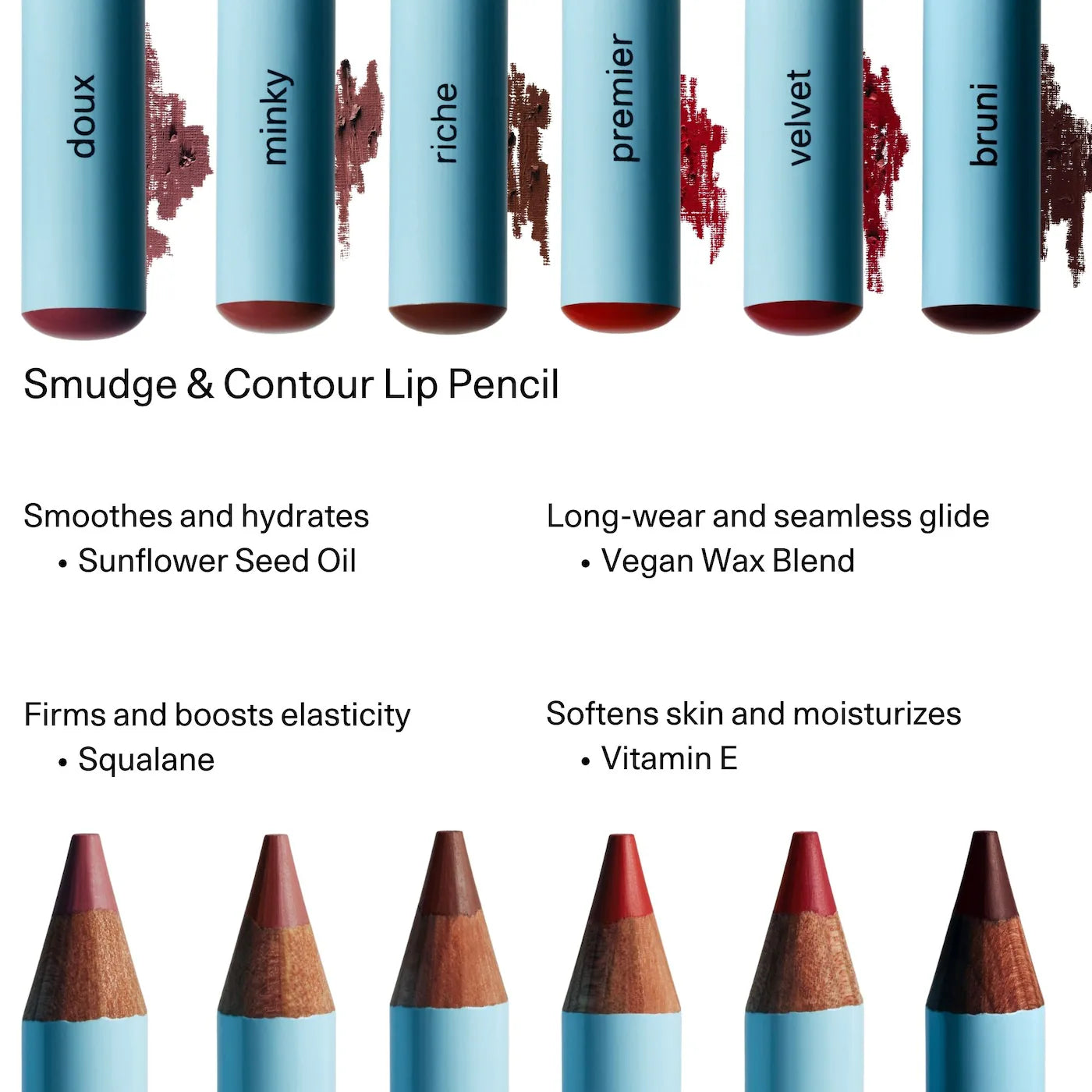 *PREORDEN: Smudge & Contour Lip Pencil - Fara Homidi / Delineador labial