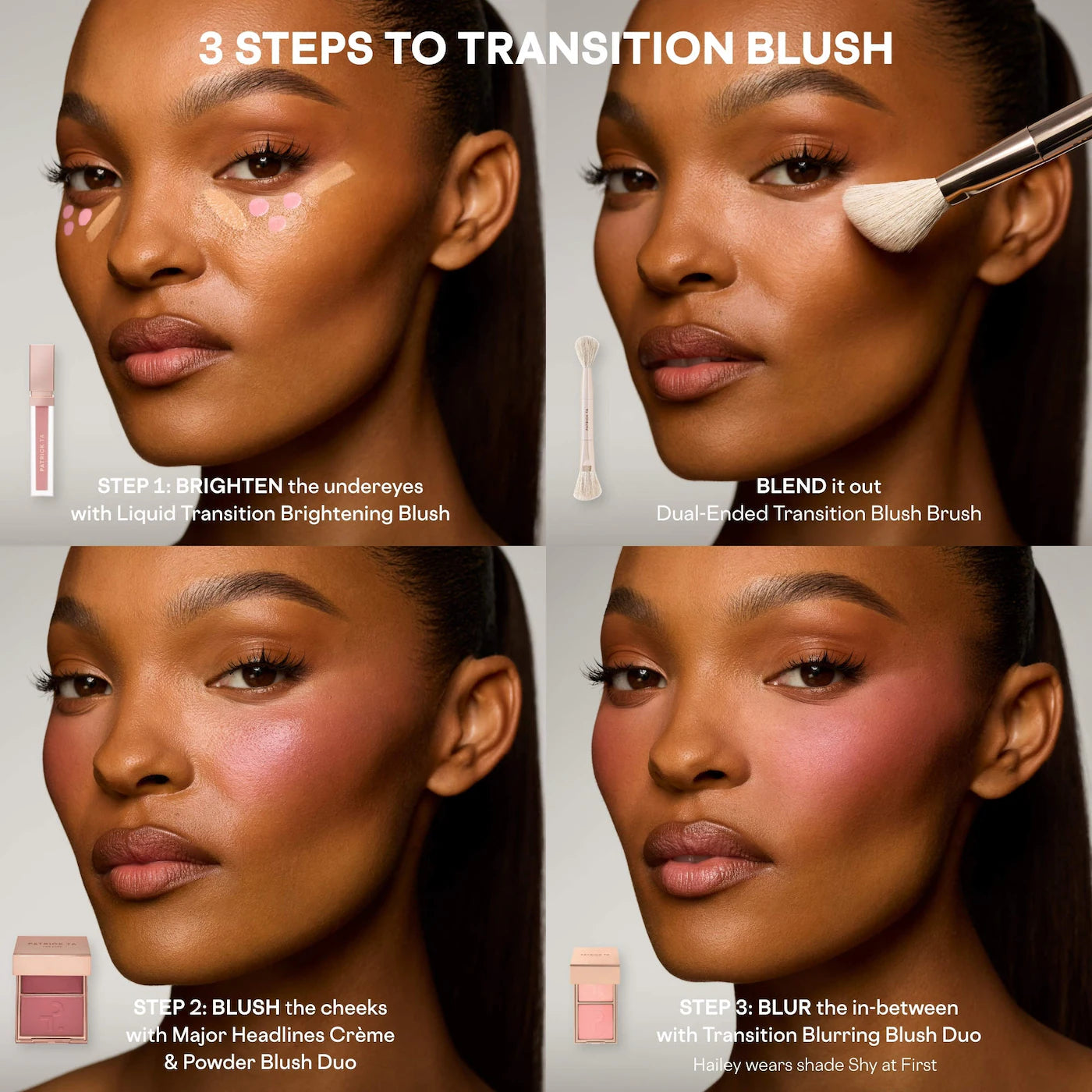 Liquid Transition Brightening Blush - PATRICK TA / Rubor liquido