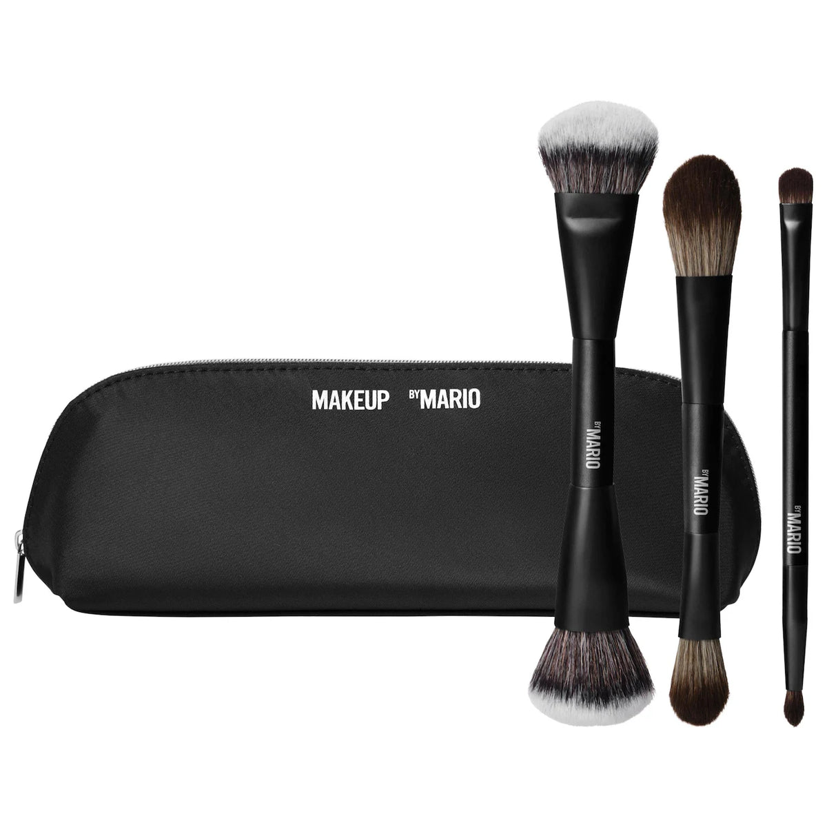 *PREORDEN: Mario's Face and Eye Trio Cosmetic Brush Set - MAKEUP BY MARIO / Set de brochas *Ed. Limitada