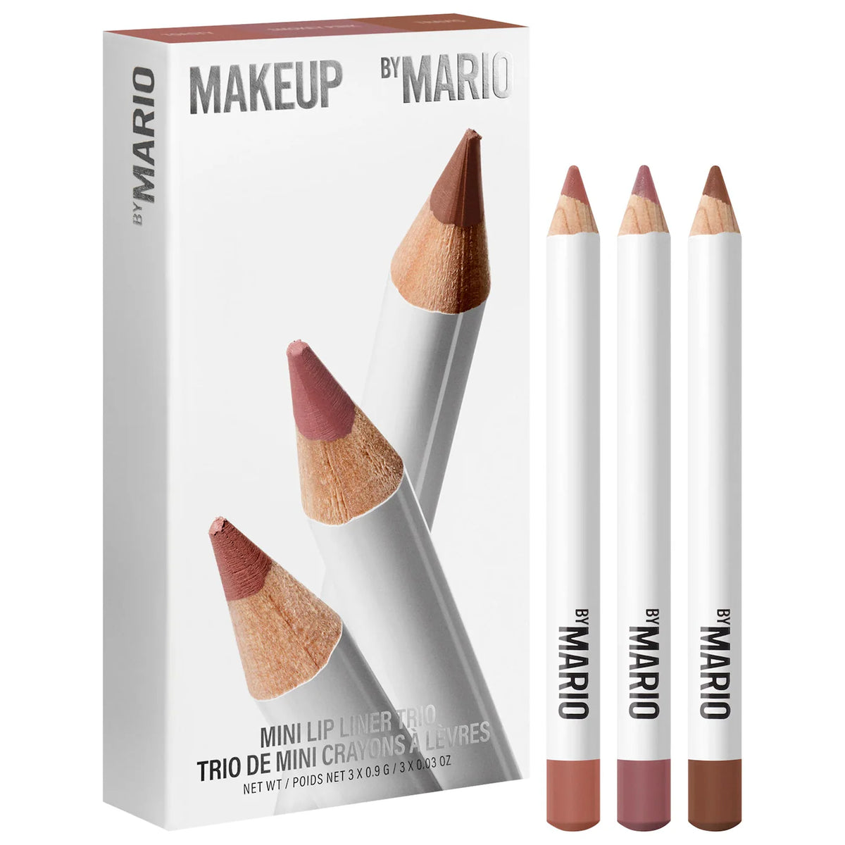 *PREORDEN: Mini Ultra Suede® Sculpting Lip Pencil Trio Gift Set - MAKEUP BY MARIO / Set 3 mini delineador