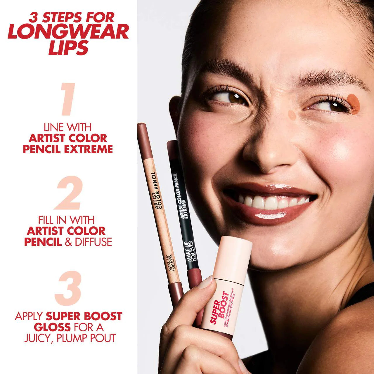 *PREORDEN: Super Boost Moisturizing & Plumping Lip Gloss - MAKE UP FOR EVER / Brillo labial hidratante