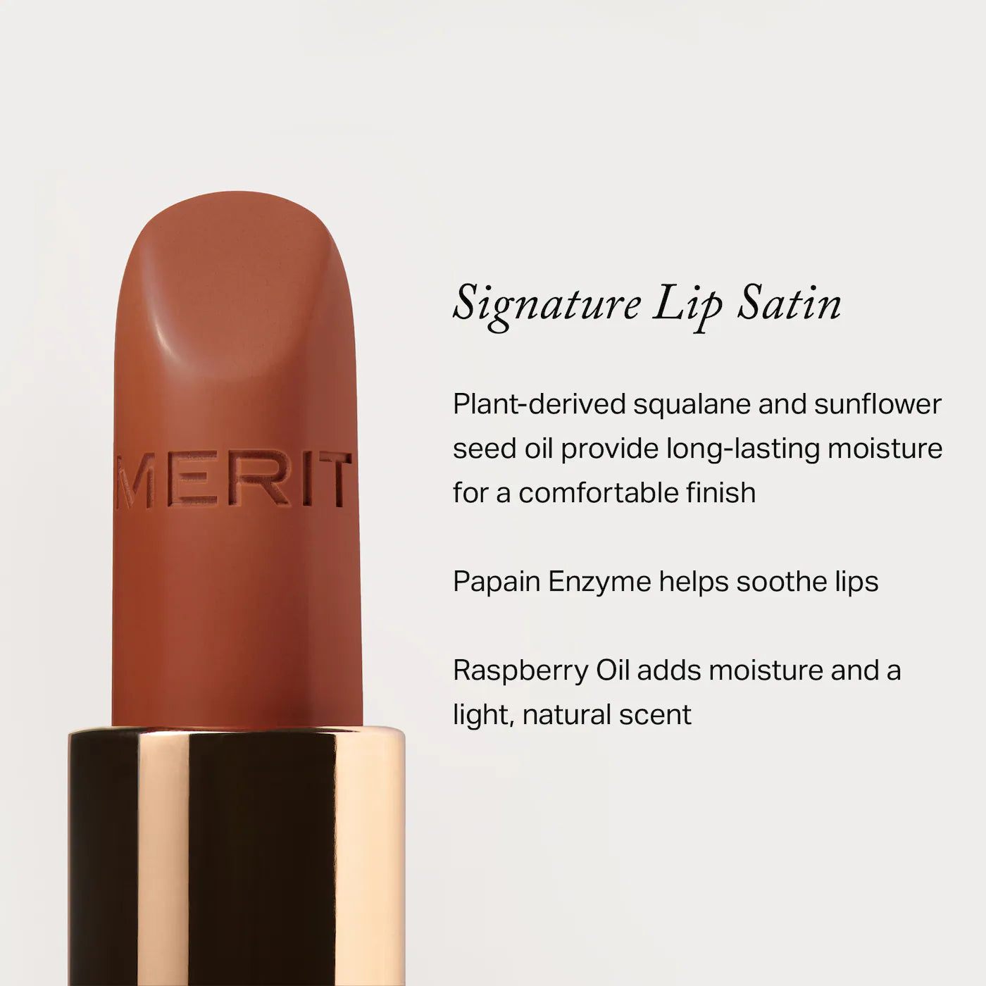 *PREORDEN: Signature Lip Lightweight Lipstick - Merit / Labial mate